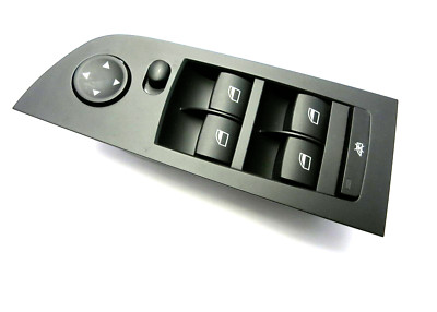 BMW 3er E90 E91 Schalter Fensterheber Fahrerseite Vorne Links SCHWARZ 9217326