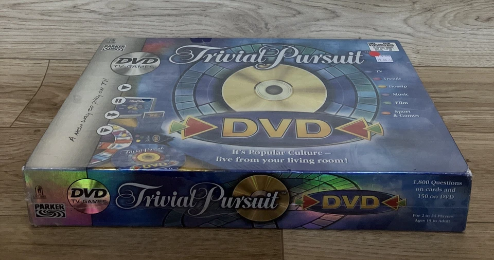 Trivial Pursuit DVD Game Board Game NEW SEALED Quiz SHD - Image 4 of 4