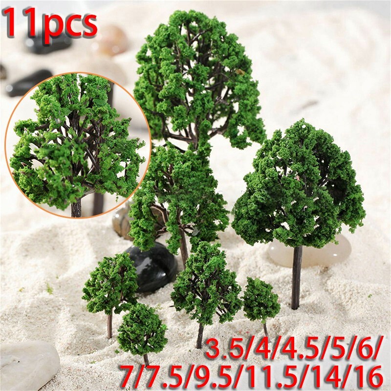 Diorama Model Trees Decoration Supplies Artificial DIY Scenery Accessories
