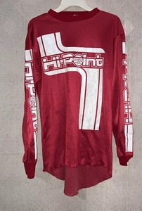 Vintage Retro Hi Point Dirt Bike Racing Men’s Shirt Motocross USA Red & White L