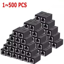 RJ45 Inline Coupler Cat7 Cat6 Cat5e Cat5 Ethernet LAN Network Cable Adapter Lot