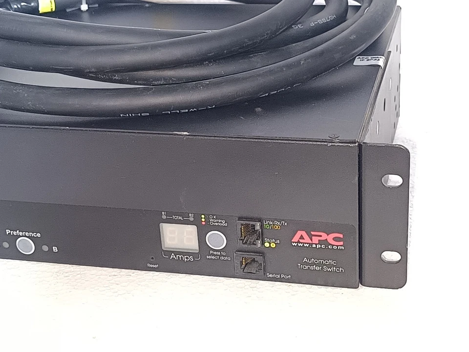 APC AP7724 Rack ATS 2U 230V, 32A, IEC309-32A In, (16)C13, (2)C19 Out - Image 2 of 4