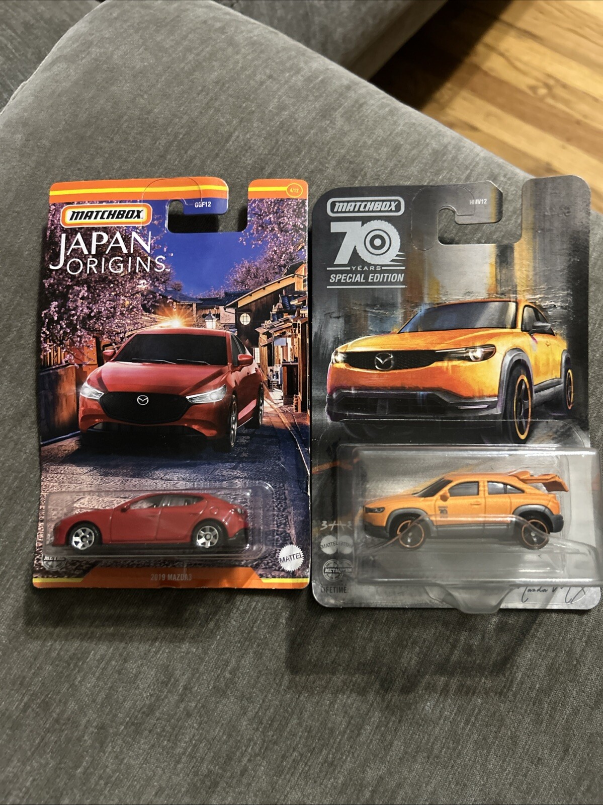 Matchbox Lot Of 2 Japan Origins Mazda Special Edition Mazda MX Moving Parts