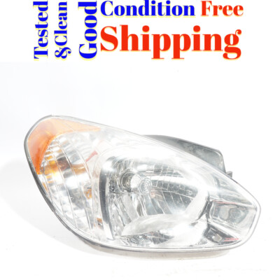06 07 08 09 10 11 HYUNDAI ACCENT Htch 2-Door HEADLIGHT RIGHT PASSENGER SIDE OEM