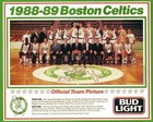 1988-89 Boston Celtics Nba Basketball Team 8X10 Photo Picture