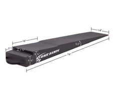 Race Ramps 7" Lift Trailer Ramps with Flap Cut Out 5.5 Degree Approach Angle