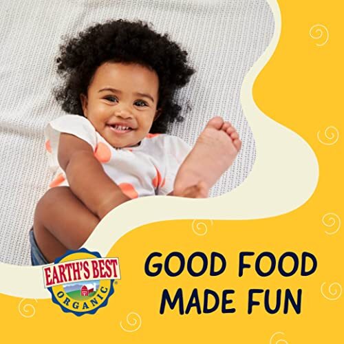 Earth's Best Organic Baby Food, Organic Whole Grain Oatmeal Baby Cereal,