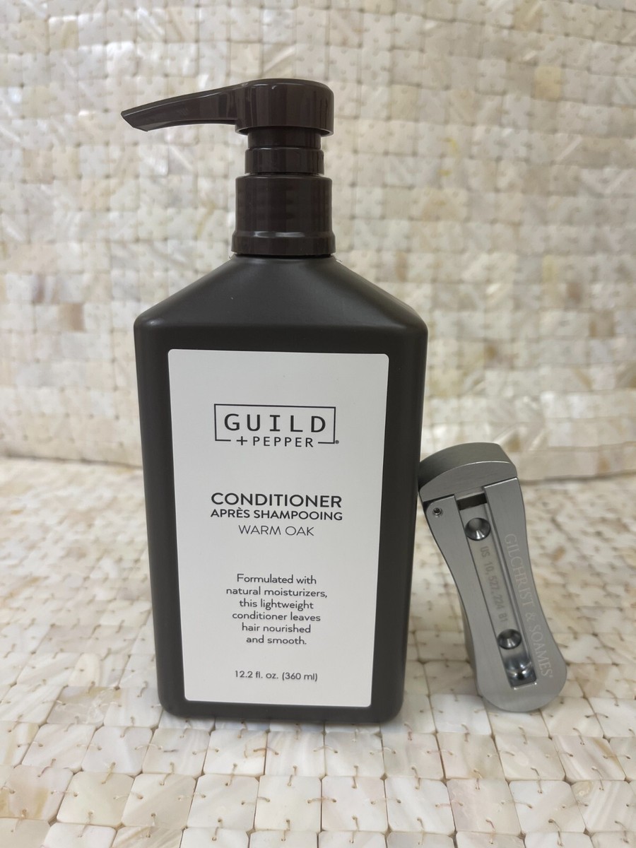 Guild + Pepper Warm Oak Shampoo, Conditioner, Body Wash & Lotion
