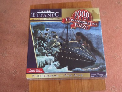 Titanic 1000-teiliges Gedenkpuzzle NEU & VERSIEGELT