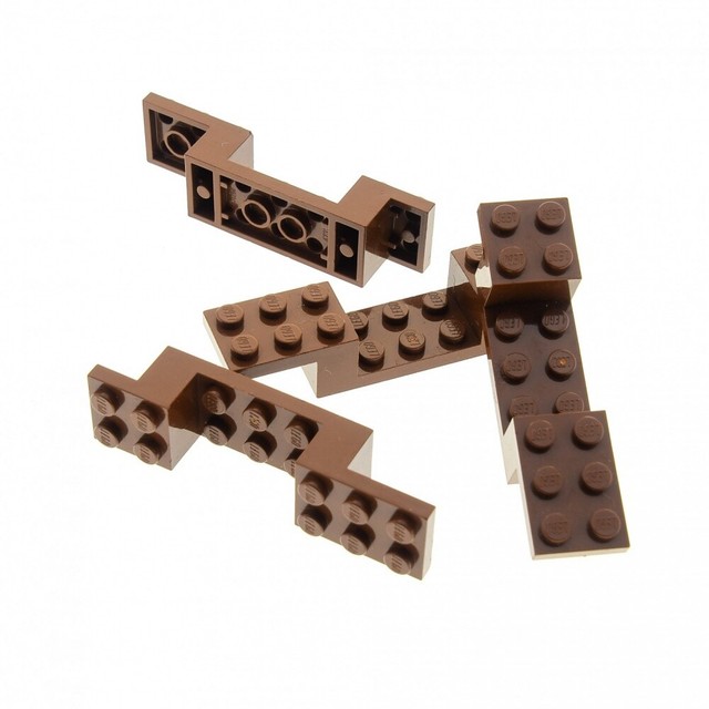 4x Lego Chassis Angle Plate Braun 8x2x1 1/3 Car Chassis 4732 | eBay