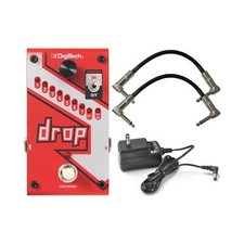 Digitech DROP Compact Polyphonic Drop Tune Pitch Shift Pedal with Momentary L...