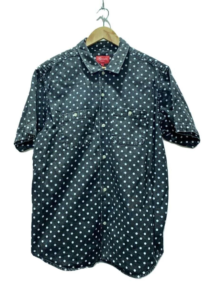 Chemises manches courtes Supreme noires L occasion