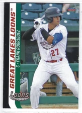 2023 Great Lakes Loons (Class A-Los Angeles Dodgers) Frank Rodriguez