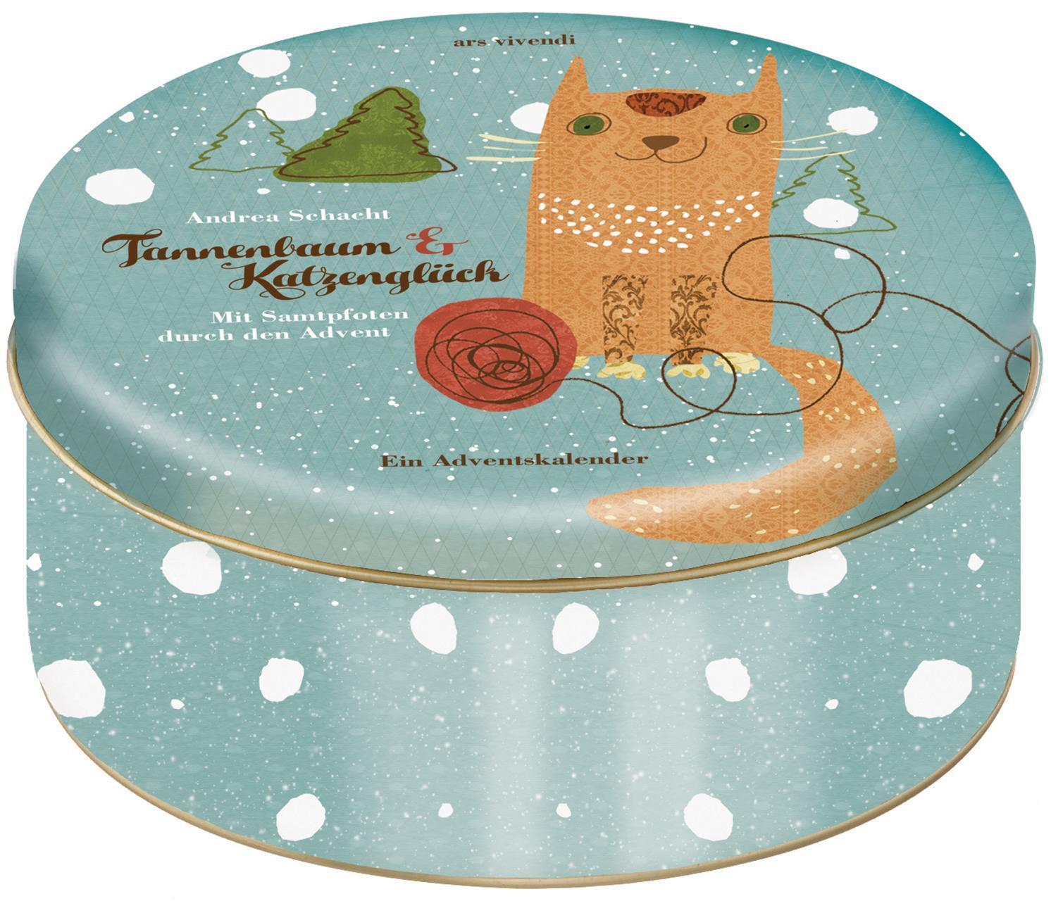 Adventskalender Tannenbaum Und Katzenglück - Mit Samtpfoten Durch Den