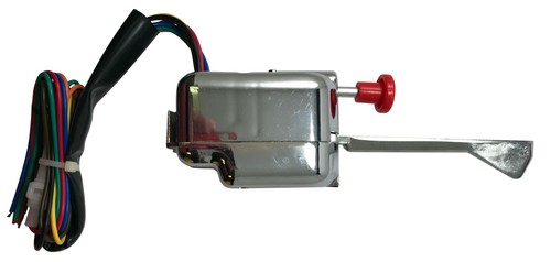 Chrome 12V Universal Rat Hot Rod Turn Signal Switch Indicator Flasher Button Kit - Picture 3 of 11