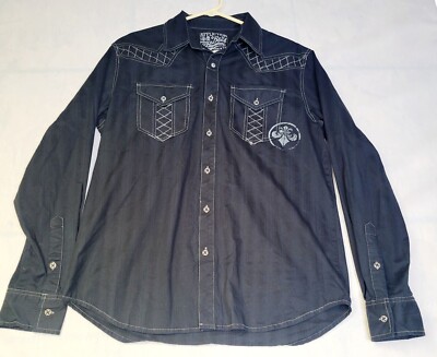 Affliction Black Premium 1973 3XL 長袖シャツ Affliction Black Premium 1973 3XL 長袖シャツ