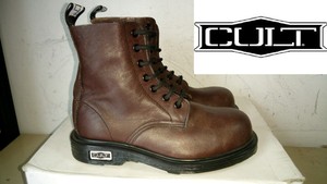 anfibi donna marroni