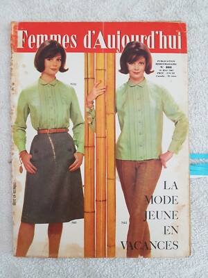 DAMEN VON HEUTE Nr. 888 10.5.1962 Mode Nähen Stricken Bobby Rydell S.MacWolle