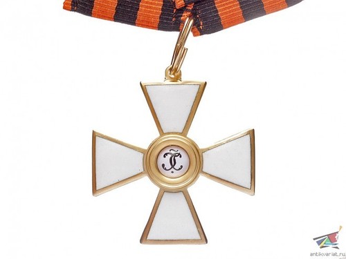 Cruz de Oficiales de la Orden de San Jorge 4ta Clase M1915 Imperial Ruso Primera Guerra Mundial - Imagen 9 de 19