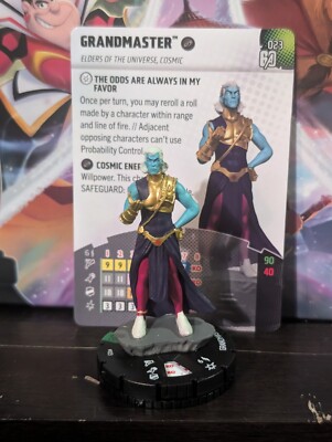 Marvel Heroclix GRANDMASTER - 023 UNCOMMON Avengers 60th Anniversary 
