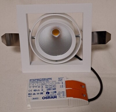30W LED Spot Einbaustrahler Einbauleuchte inkl Treiber Osram Optotronic OTi DALI