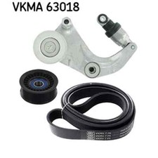 SKF Keilrippenriemensatz VKMA 63018