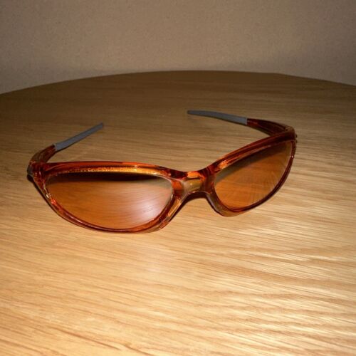 Briko Vintage Lucifer Orange Sunglasses Retro 90s With A Hard Case
