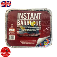 Instant Disposable BBQ Grill – Ready to Use, Cooks in 15 Mins