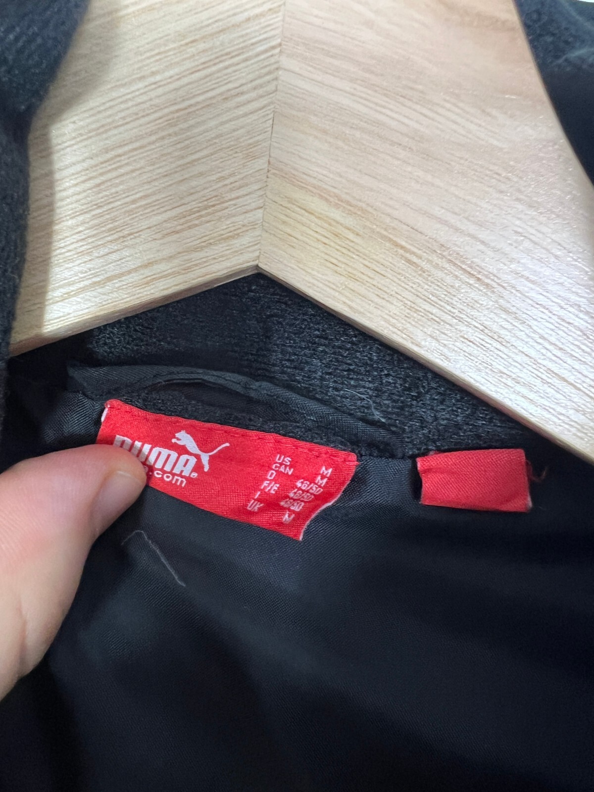 Puma black winter down puffer jacket Medium M mens - image 5