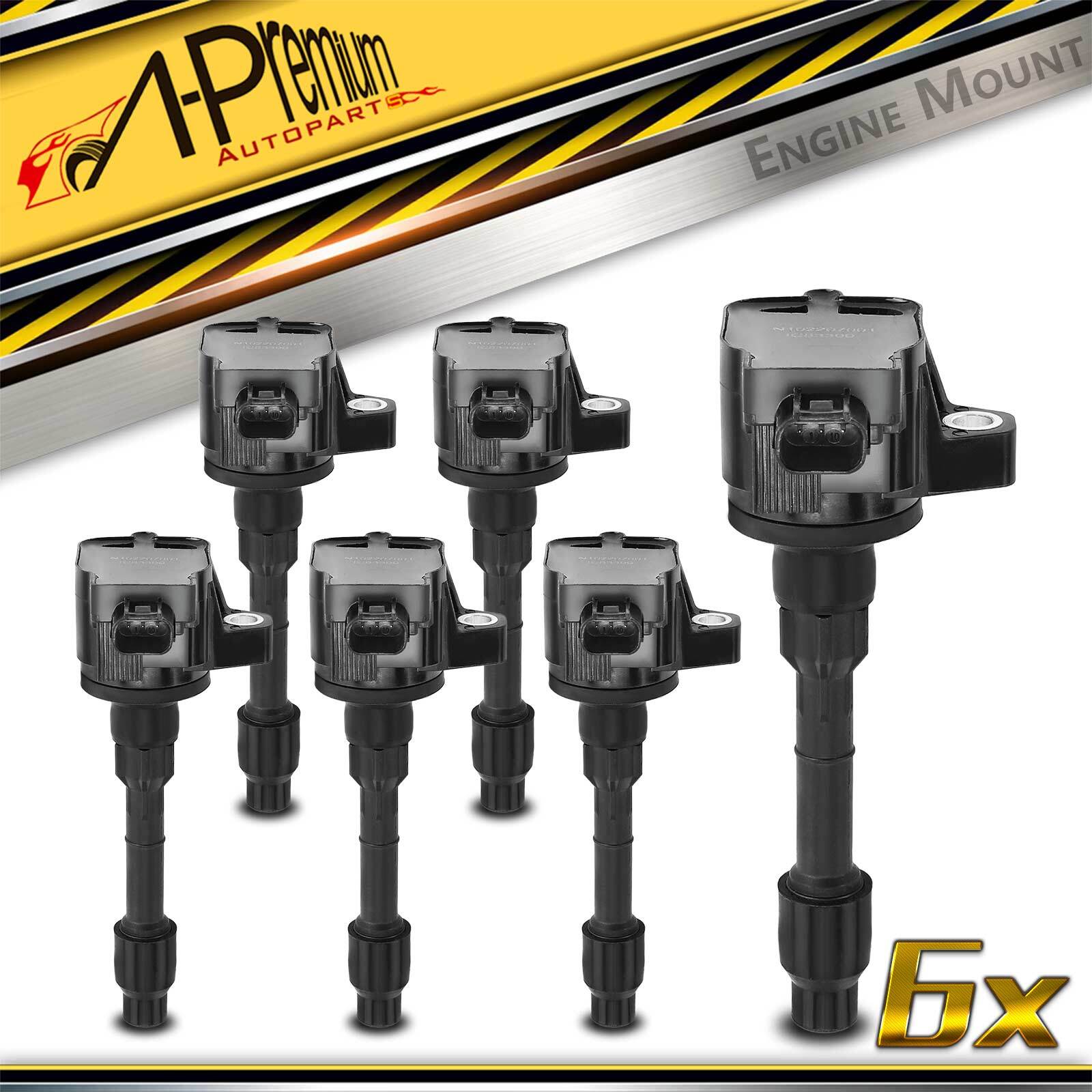 A-Premium 6x Ignition Coil for Acura NSX 2017 2018 2019 2020 2021 3052058G003
