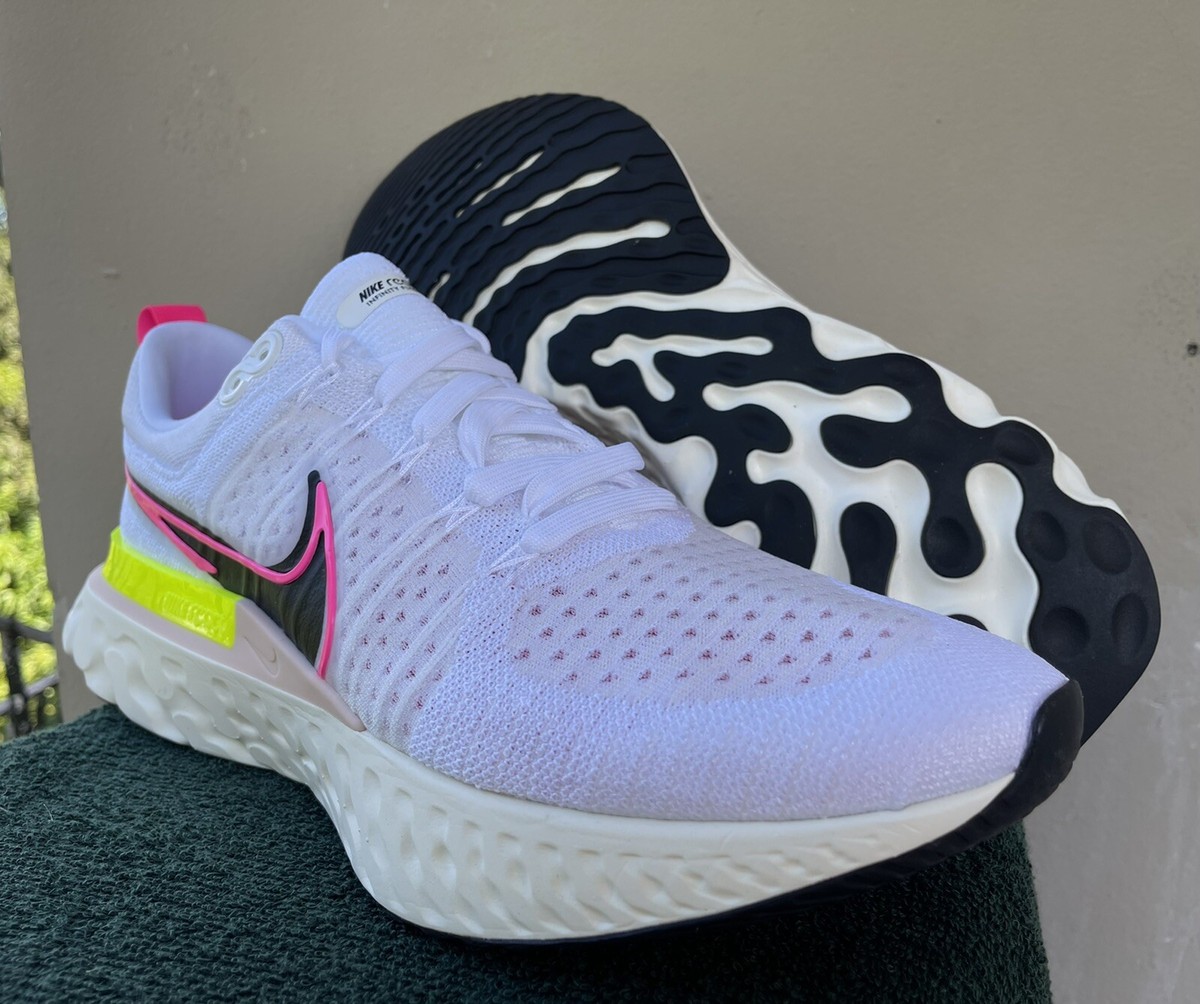 Rare New Nike React Infinity Run Flyknit 2 White Sail Pink