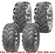 97-01 Polaris Xplorer 250 300 4x4 Full Set WANDA ATV tires 23x7-10 & 24x11-10