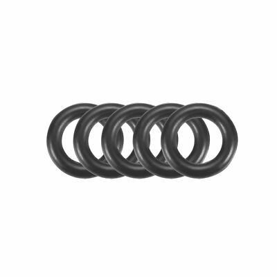 50Pcs 9.5x1.9mm Black Flexible Nitrile Rubber O Ring Oil Seal Washer Grommet KD 