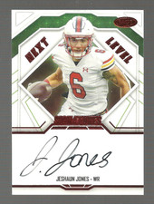 Jeshaun Jones Sage Red Next Level Signatures Signed Auto Minnesota Vikings