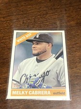 2015 Topps Heriatge Melky Cabrera #2 Chicago White Sox NJR#1