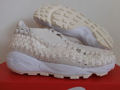 Nike Air Footscape Woven Phantom-Light Bone-White Sz 6 Womens [FZ0405-001]
