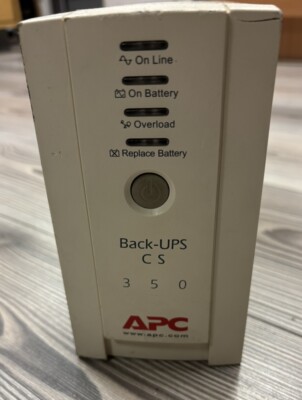 APC Back-UPS CS 350 *** Unterbrechungsfreie Stromversorgung USV *** 500VA 300W
