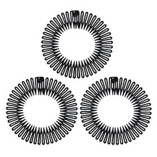 Style Flexible Headbands Stretch Headband Headbands Women 3pc-Black gift for her