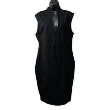 Rebecca The Label Nicole Dress Black Stretch Sexy Classy Party Size 3X Made USA