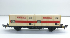 Fleischmann H0 1476 Container-Tragwagen, DB, ohne OVP # 6005