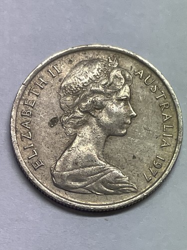 1977 Nichel australiano, cinque centesimi regina Elisabetta II, 75% CU, di REEDERSONG - Foto 4 di 8