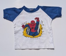 Vintage 1982 Marvel Spider-Man Toddler Kids Size T-Shirt