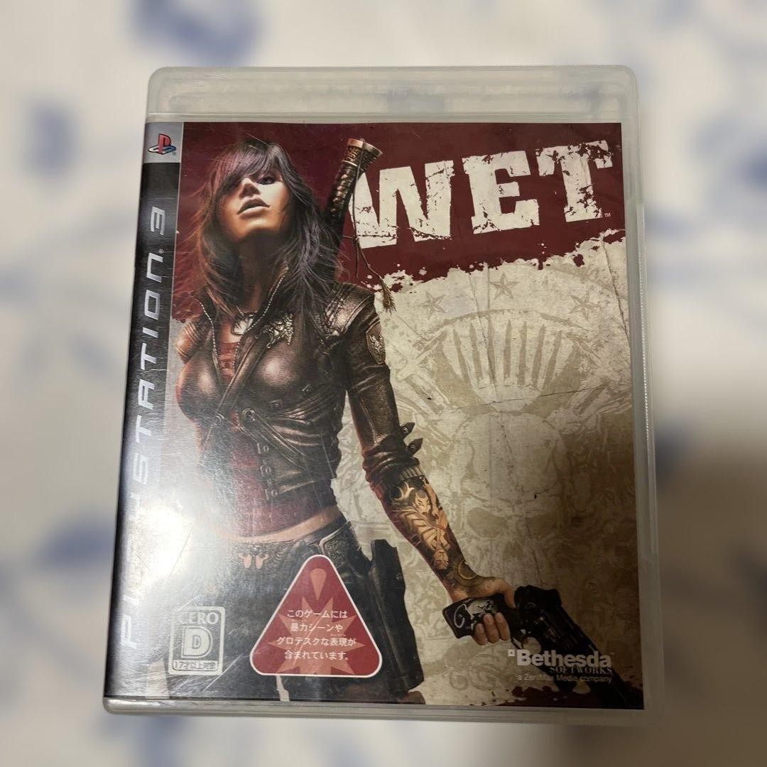 WET PS3 PlayStation3 USED JAPAN Used Tested Japanese ver with Case