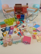 Our Generation 2 Student Desks And Teacher Desk Lots Of Accessories