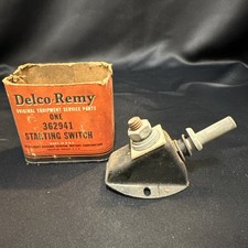Vintage Delcoremy 362941 Starting Motor Switch 1929-1937 Chevrolet New Old Stock Vintage Delcoremy 362941 Starting Motor Switch 1929-1937 Chevrolet New Old Stock