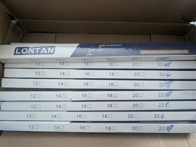 10 Pair LONTAN Soft Close Drawer Cabinet Slides 22 Inch Side Mount Heavy Duty