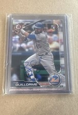 Autographed - 2019 Bowman - Luis Guillorme #39 IP AUTO