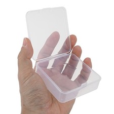Storage Container Square transparent Box for Craft/Coins/Necklaces/Jewelry/Beads