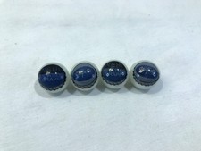 Nehi or Grapette collectible marble, white marble blue print, 7/8", 1 piece
