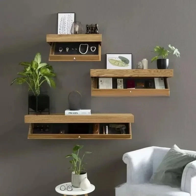 Amor Floating Shelf with Secret Hidden Compartment - Image 3 of 4